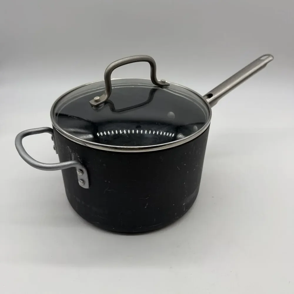 Calphalon 4 1/2-Qt Hard-Anodized Aluminum Stockpot #8704-1/2 w/Lid